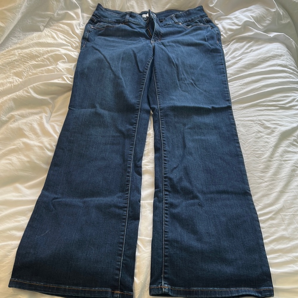 Lane Bryant Tighter Tummy size 16L Bootcut Jeans